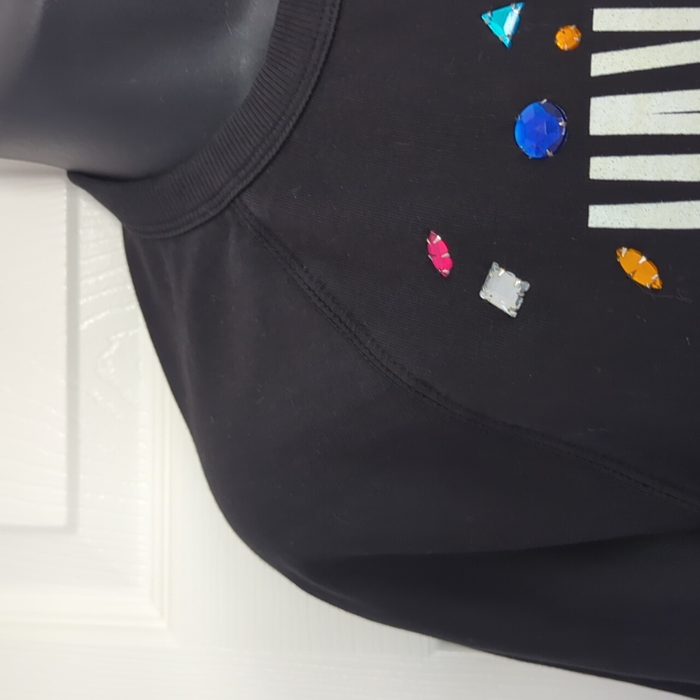 Monogram Rhinestone Maximalist Sweatshirt - Picture 4 of 6